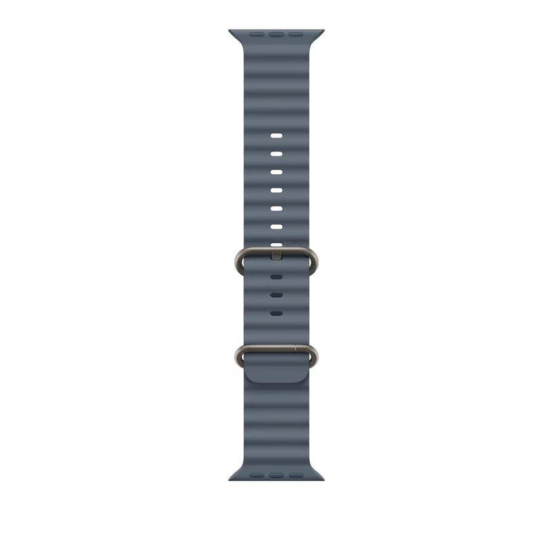 Apple Watch Band - Ocean Band - 49mm - Anchor Blue - One Size