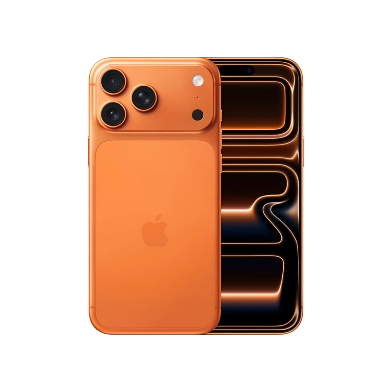 Apple iPhone 17 Pro Max 2 TB: 6.9-inch Display with ProMotion, A19 Pro Chip, Best Battery Life in Any iPhone Ever, Pro Fusion Camera System, Center Stage Front Camera; Cosmic Orange