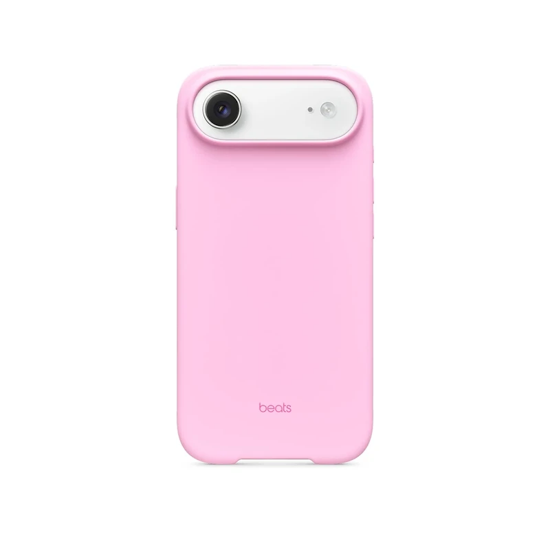Beats iPhone Air Case with MagSafe & Camera Control, Matte Finish, Microfibre Lining – Pebble Pink