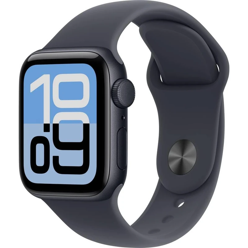 Apple Watch SE 3 [GPS 40mm] Smart Watch with Midnight Case and Midnight Sport Band Activity/Sleep/Heart Rate Monitor/Display Always On