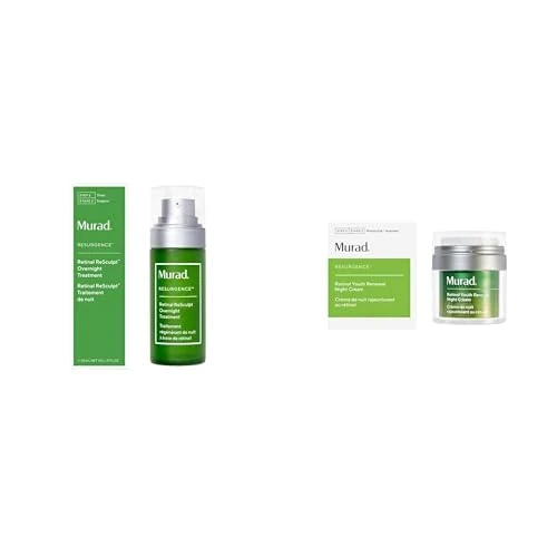 Lift & Firm Full Size Duo - Retinal Resculpt Overnight Treatment 30ml & Retinol Youth Renewal Night Cream 50m