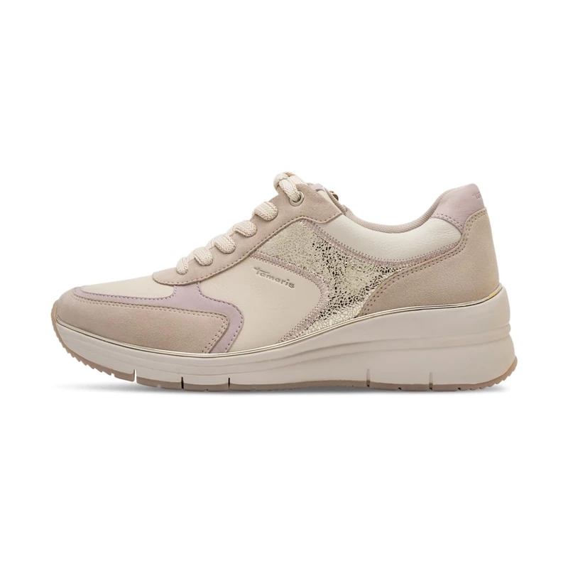 Tamaris Women's Damen 1-23764-43 Sneaker, Ivory Comb, 6.5 UK