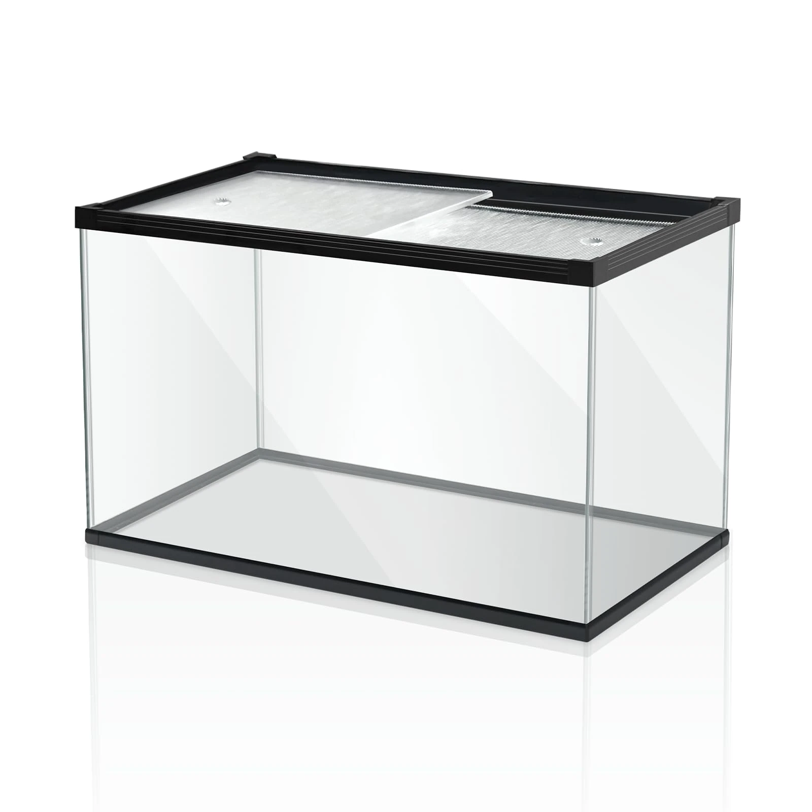 XDPET Ultra Clear Glass Aquarium Thickened Large Fish Tank -Suitable for High-end Fish Enthusiasts (33 Gallon)