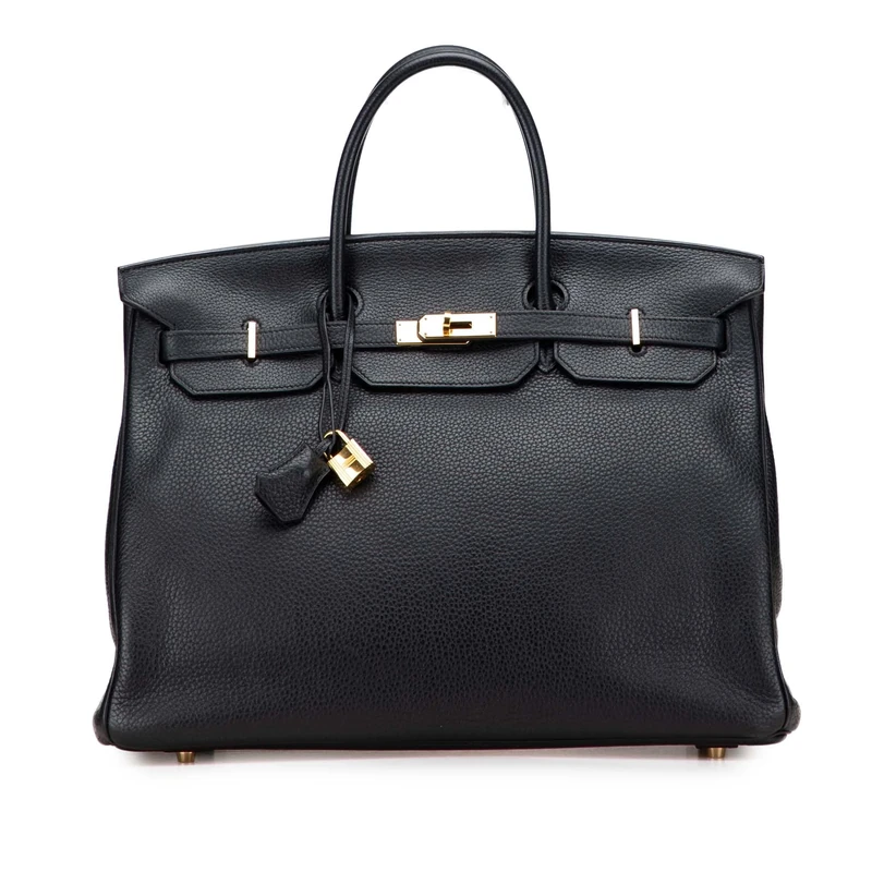 Hermès Pre-Loved Clemence Birkin Retourne 40 Handbag