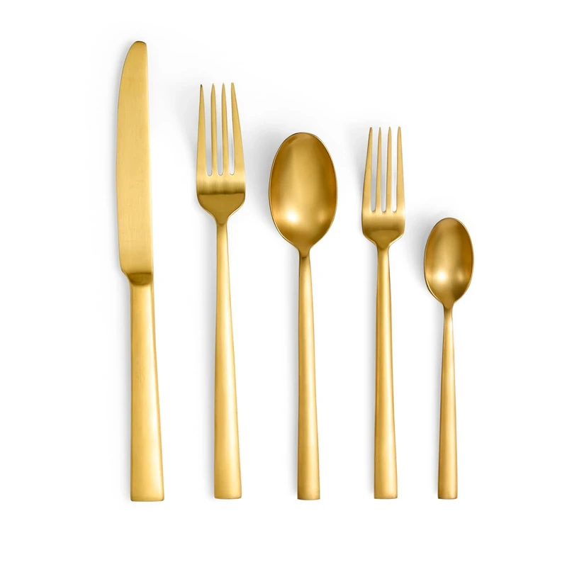 Lunar Cutlery 20 Pieces Gold