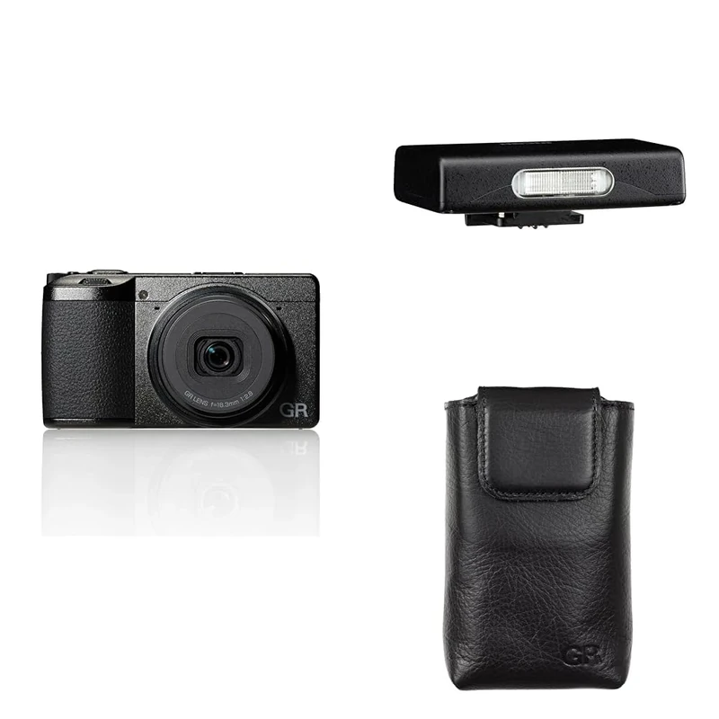 Ricoh GR IV plus Flash & Case