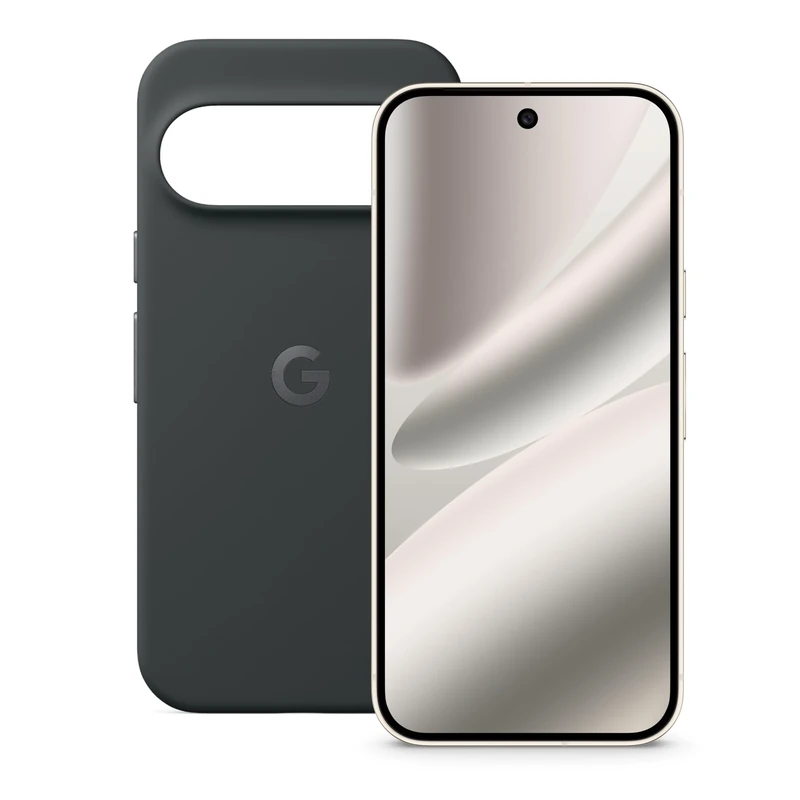 Google Pixel 10 Pro - Unlocked Android Smartphone with Gemini, Triple Rear Camera System, 24+ Hour Battery and 6.3" Super Actua Display - Porcelain, 256GB+Case