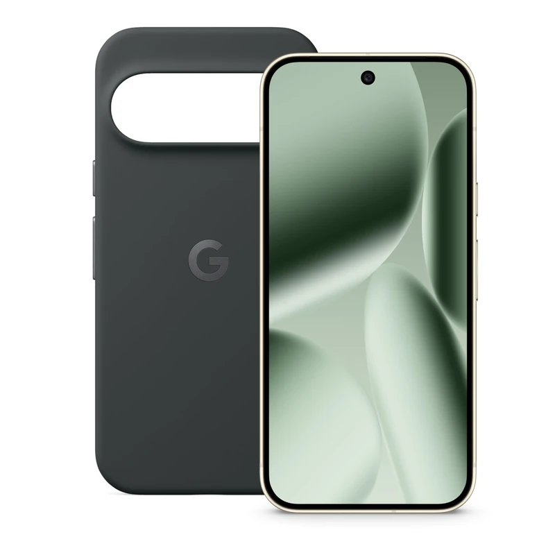 Google Pixel 10 Pro - Unlocked Android Smartphone with Gemini, Triple Rear Camera System, 24+ Hour Battery and 6.3" Super Actua Display - Jade, 256GB+Case