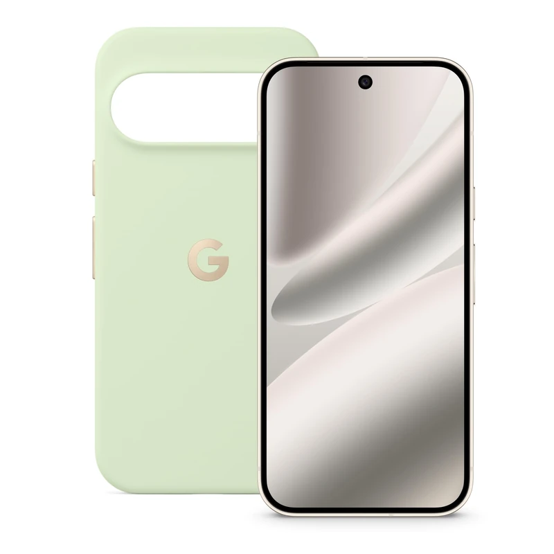 Google Pixel 10 Pro - Unlocked Android Smartphone with Gemini, Triple Rear Camera System, 24+ Hour Battery and 6.3" Super Actua Display - Porcelain, 128GB+Case