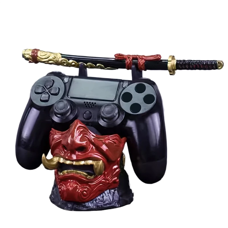 Constant Quality Assurance Holder for Game Controller, & Handy Headphone Stand & Controller Dock, Decoration for Gamer Room, Desk Accessories for Children's Room, Bedside Table