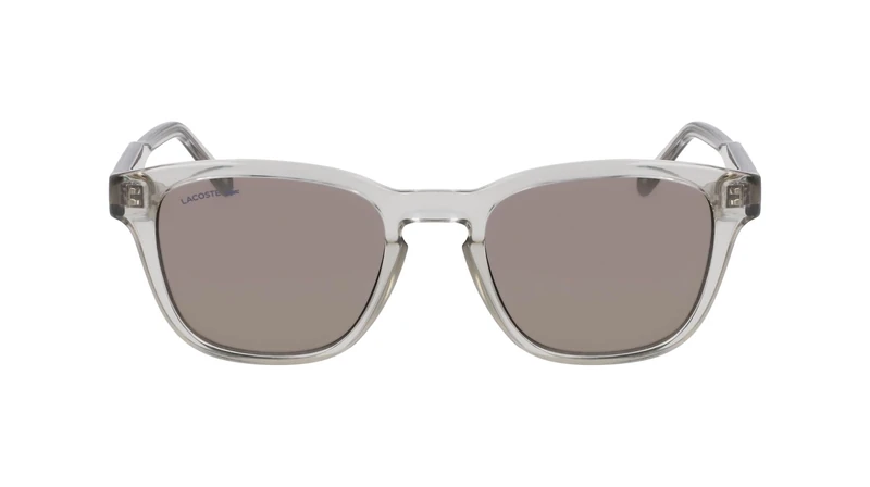 Lacoste Men's Sunglasses L6026S/N - Light Grey with Lens - Image 1