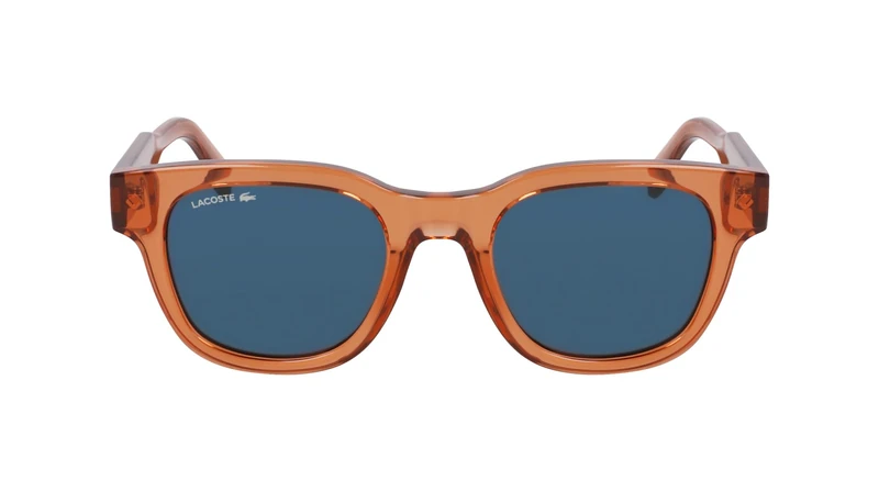 Lacoste Unisex Adult Sunglasses L6023S/N - Brick with Solid Blue Lens - Image 1