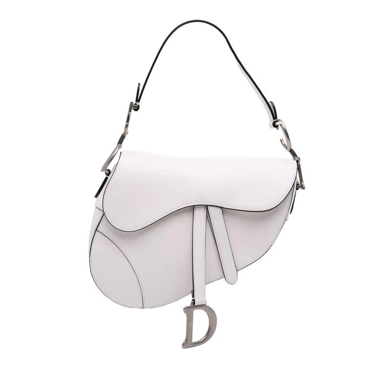 Dior Pre-Loved Smooth Calfskin Saddle Handbag