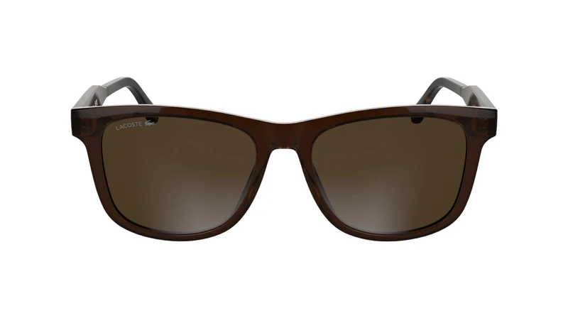 Lacoste Men's Sunglasses L6060S/N - Transparent Dark Brown with Lens