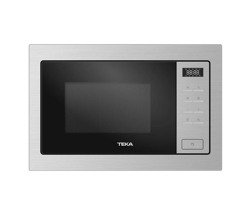 TEKA Built-in Microwave with Grill, Stainless Steel Anti-Fingerprint, Capacity 25 L, 5 Power Levels, 1450 W, 1000 W Quartz Grill, 10 Direct Access Menus, Model MSEG 825 FI SS