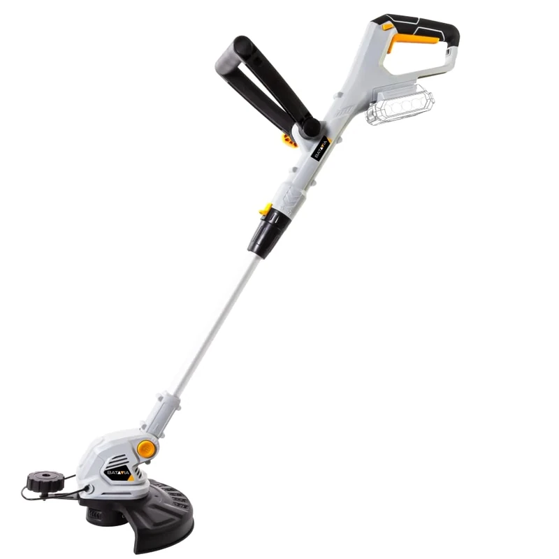 Batavia 18V Grass Trimmer 2-in-1 (Bare) – Versatile Trimming and Edging Tool for Precise Lawn Care. Lightweight, Cordless, and Easy to Handle.