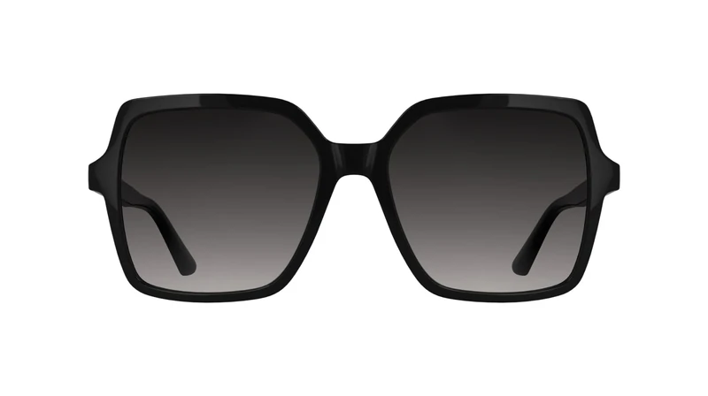 Calvin Klein Women's Sunglasses CK25537S - Black with Gradient Smoke Lens