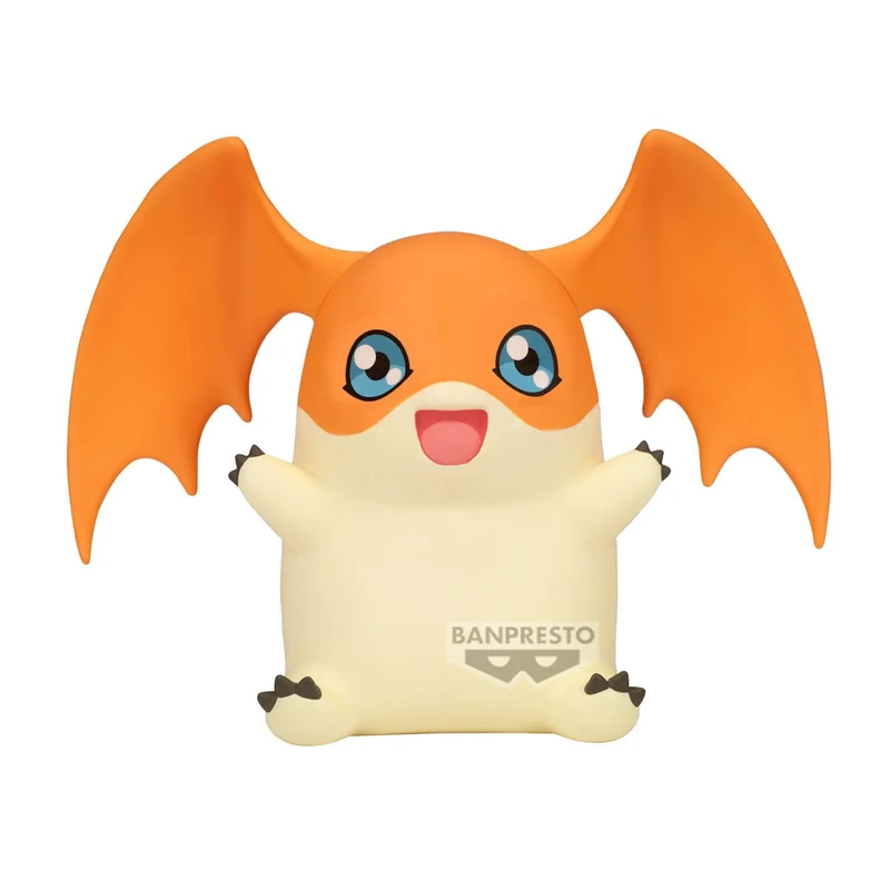 Banpresto Patamon Digimon Adventure Action Figure - Sofvimates 10 cm - BP29901P Multicolor - Collectible Figure - Ideal for Anime Fans