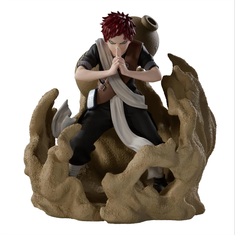 Banpresto Gaara Naruto Action Figure - Combination Battle2 12 cm - BP29887P Multicolor - Collectible Figure - Ideal for Naruto Anime Fans