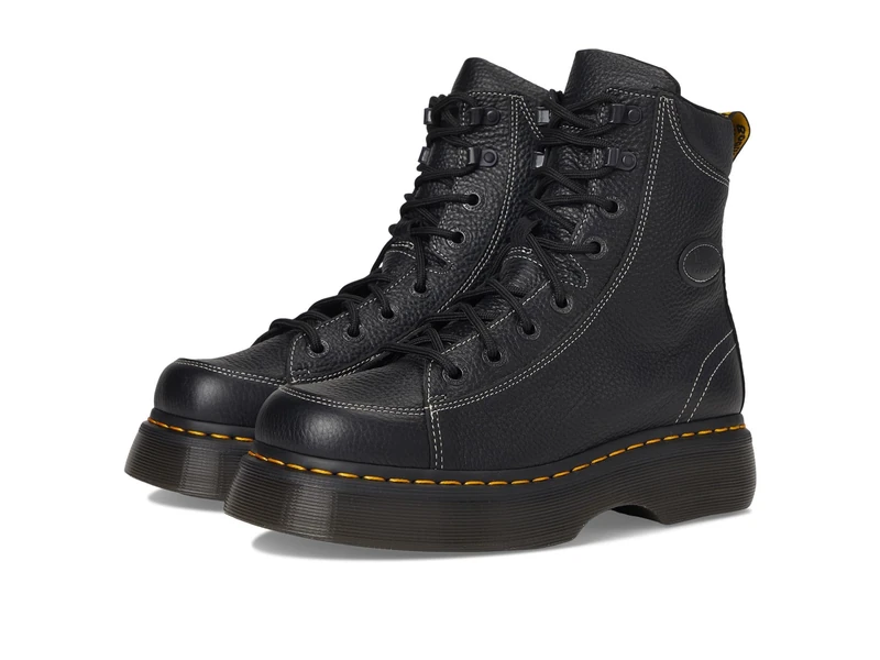 Dr. Martens womens Buzz 8-eye, Black, 9 UK