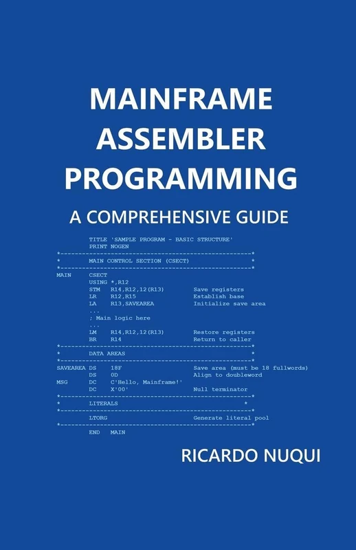 Mainframe Assembler Programming: A Comprehensive Guide - Image 1