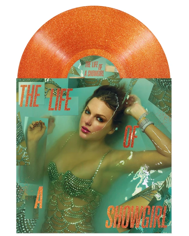 The Life Of A Showgirl: Sweat And Vanilla Perfume Portofino Orange Glitter Vinyl [VINYL]