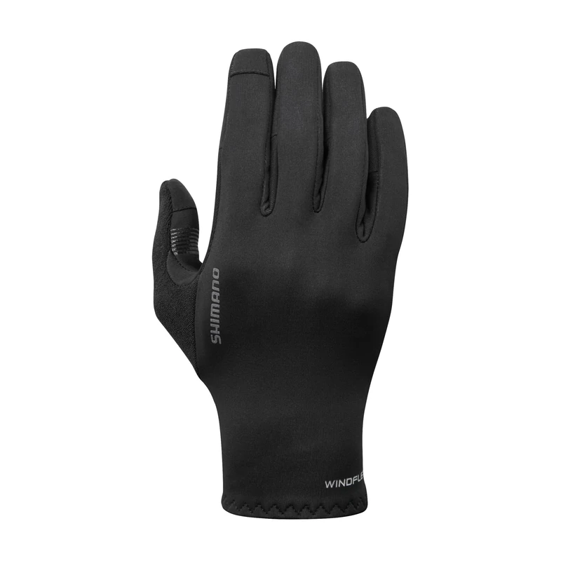 Shimano Windflex Race Gloves - Black S Cycling Clothing Accessory