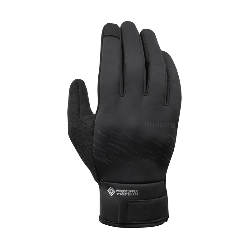 Shimano Windstopper Insulated Gloves - Black L Cycling Clothing Accessory