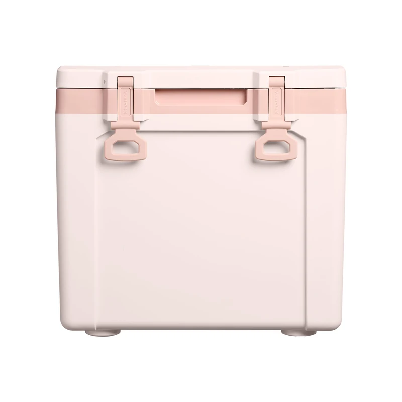 Stanley Adventure Outdoor Cooler 47.3L - Ice Cold For 48 Hours - Cool Box - BPA-Free - Chest Cooler - Heavy Duty Camping Cooler Box Doubles as Seat - Rugged Travel Coolbox - Leakproof - Rose Quartz