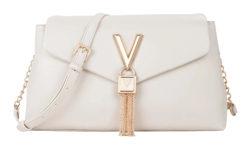 Valentino cross body bag Stella Flap Bag Ecru creme-white