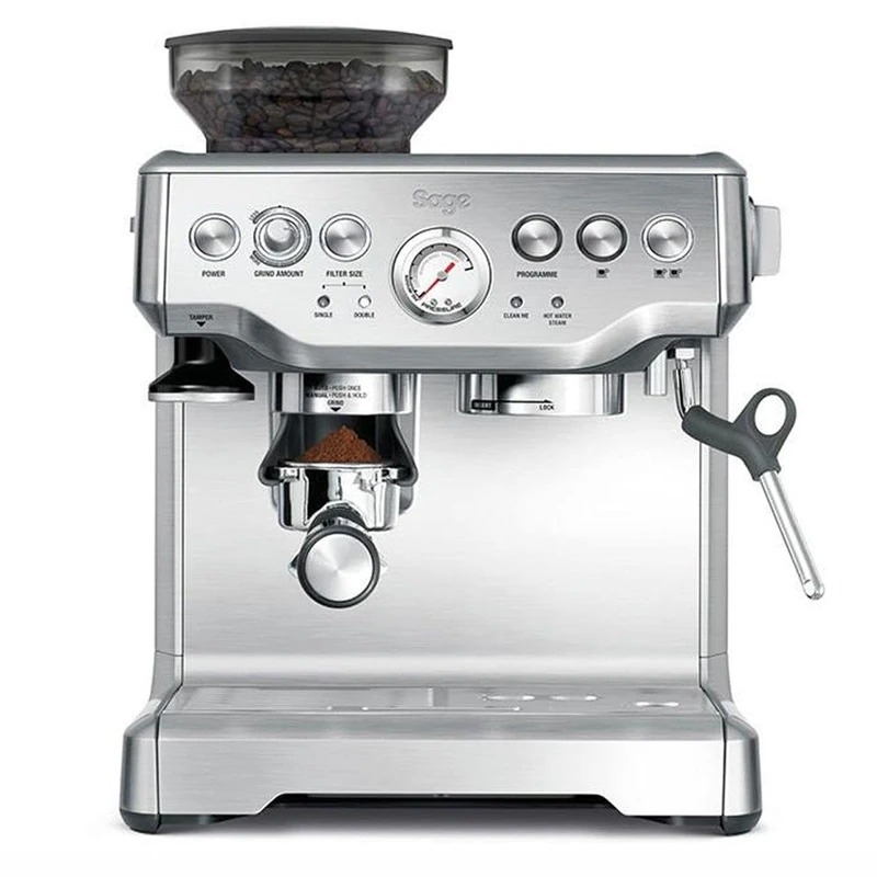 Sage Barista Express, No Temp Control Jug, Brushed Stainless Steel