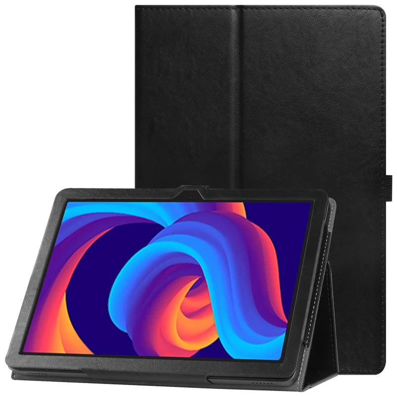 VOVIPO Protective case Compatible with DOOGEE U11/DOOGEE U11 Pro 11 inch Tablet 2025, Premium PU Leather Folio Cover with Stand Function & Pencil Holder,Black