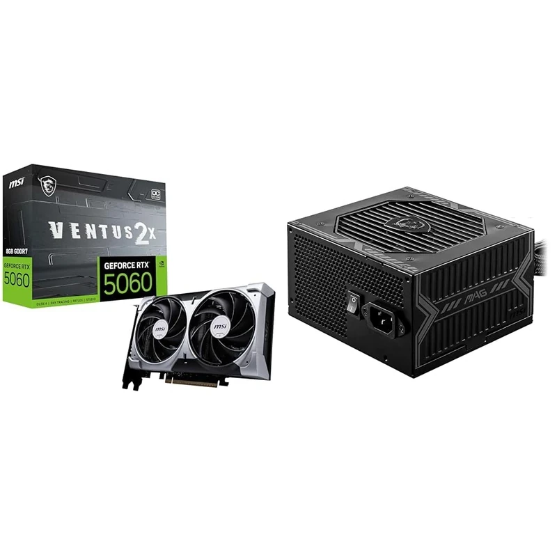 GeForce RTX 5060 8G VENTUS 2X OC + MAG A550BN