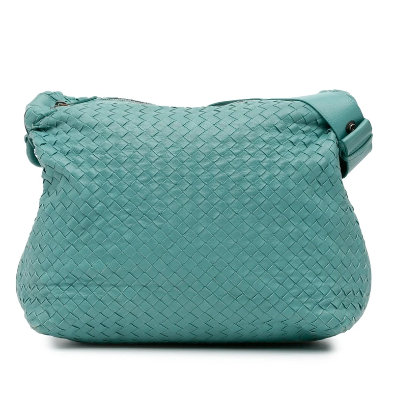 Bottega Veneta Pre-Loved Nappa Intrecciato Crossbody Bag