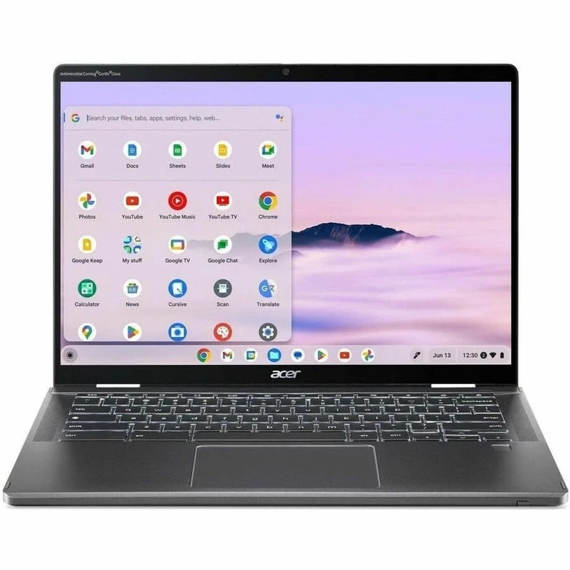 Acer Chromebook Plus Spin 714 CP714-1HN, Chromebooks, 14" Touchscreen, Intel Core Ultra 5, 8GB RAM, 512GB Storage, Intel Graphics