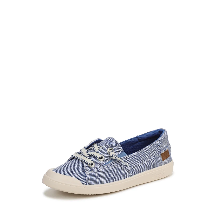 Blowfish Women's Vida Slip-On Trainer Pumps, Navy Blue Stripe, Medium Fit, UK 7