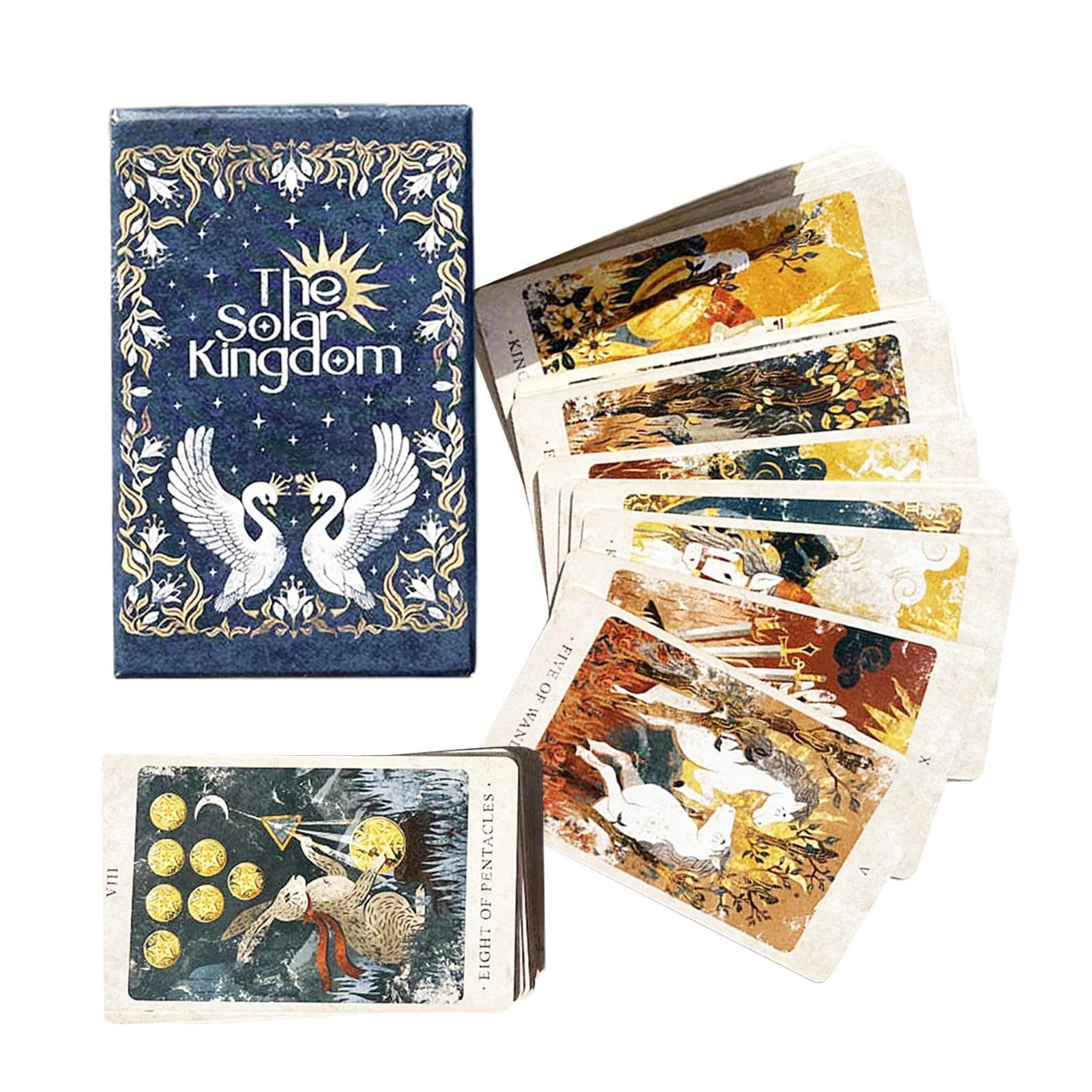 Tarot Card Set | Divination Cards Oracle Tool | Board Game for Adults Children Family Celebrations | Spiritual Discovery Joy