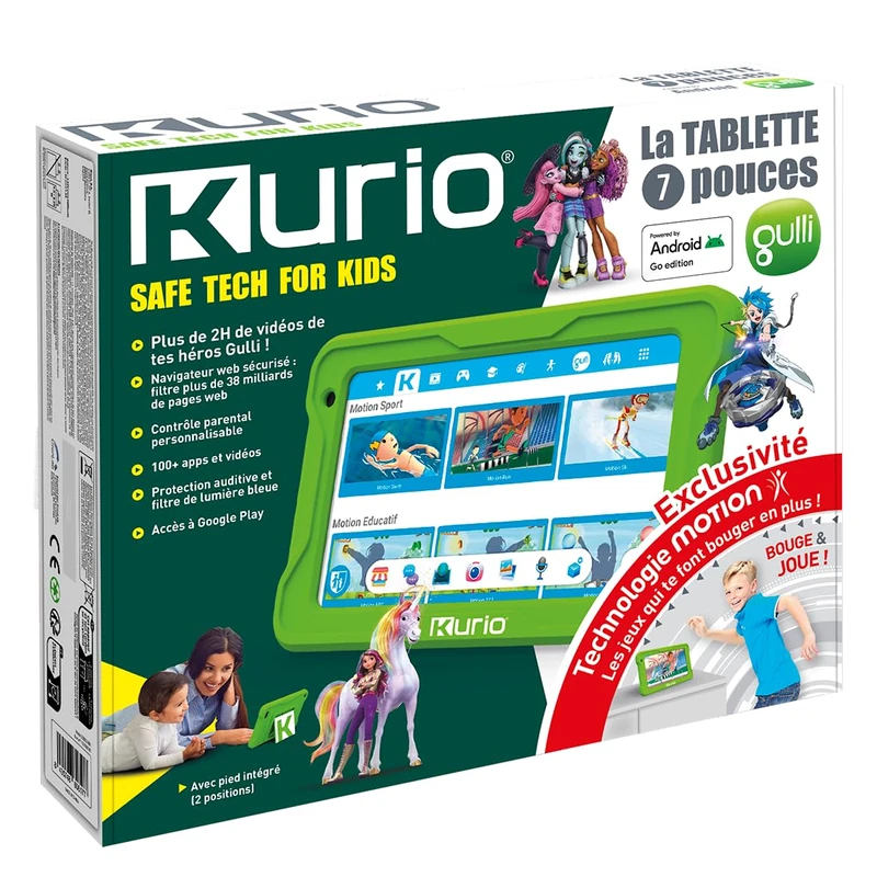 Kurio Gulli Motion Edition 32GB Kids Tablet - Android 15 - Image 1