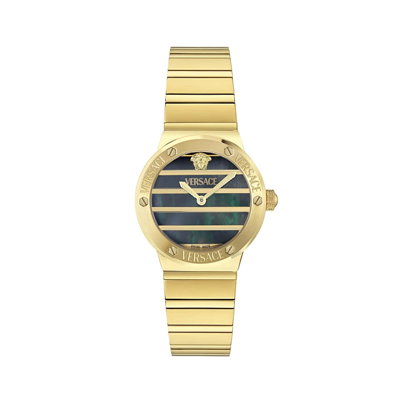 Versace Women's Analogue Swiss Quartz Watch with Stainless Steel Strap VE0S00525 - Image 1