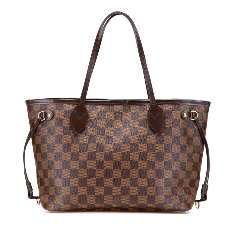 Louis Vuitton Pre-Loved Damier Ebene Neverfull PM Tote Bag