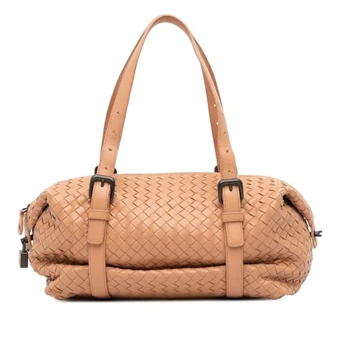 Bottega Veneta Pre-Loved Nappa Intrecciato Montaigne Shoulder Bag