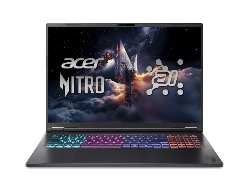 acer Nitro 18 AI, AN18-61, Gaming Laptop, 18" WQXGA, AMD Ryzen AI 9, 32GB RAM, 1TB SSD, NVIDIA RTX 5070