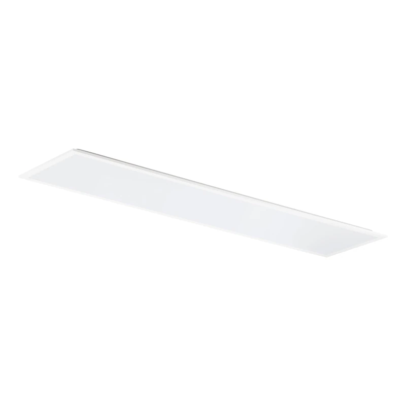 Eglo LED Panel Rabassa, Ceiling lamp for Grid Ceilings, Suitable Office and Kitchen, Aluminium Plastic Light in White, Neutral 120x30 cm - Image 1