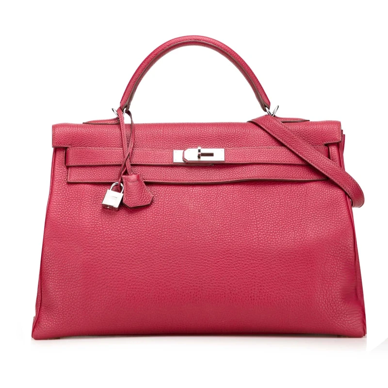 Hermès Pre-Loved Togo Kelly II Retourne 40 Handbag