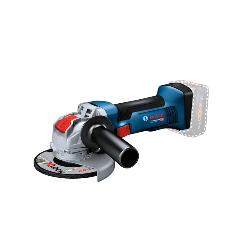 Bosch Professional 18V System Cordless Angle Grinder with X-Lock GWX 18V-8 (incl. Auxiliary Handle, Protective Guard)