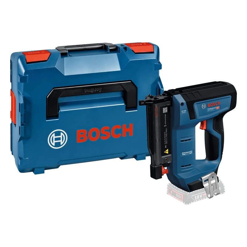 Bosch Professional 18V System Cordless Wood Nailer GNH 18V-35 (Low Recoil, brushless Motor, incl. Belt Hook, L-BOXX 136)