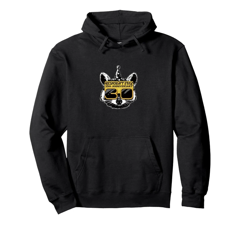 Resident Evil 30th Anniversary Mr. Raccoon Pullover Hoodie