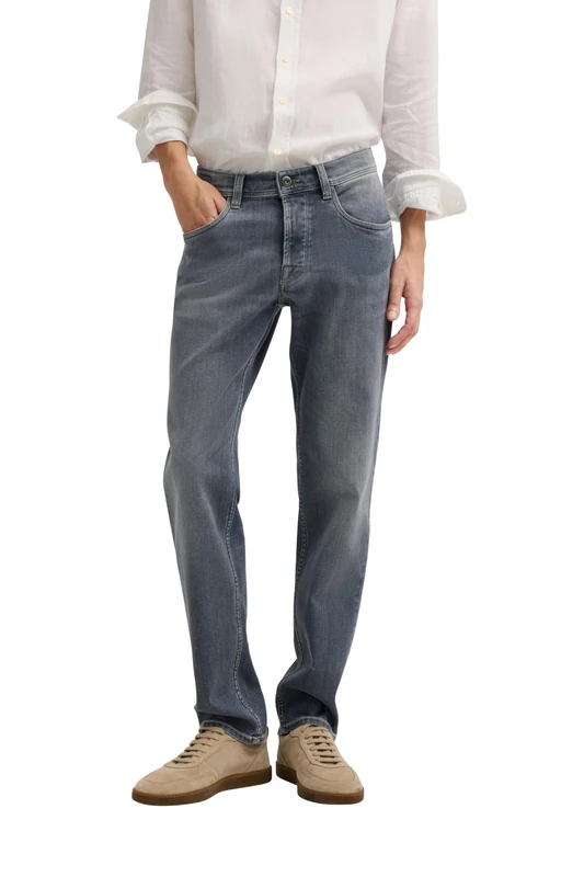 Bugatti Men's Slim Fit Jeans with Stretch Comfort and Swing Pockets