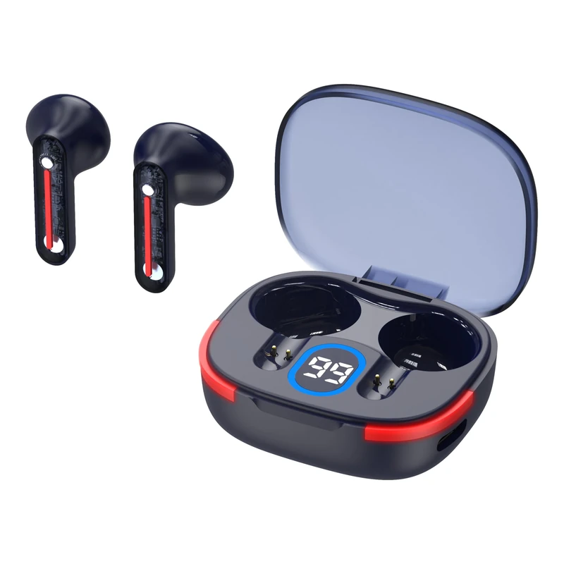Red Bull Racing Bluetooth In-Ear Headphones RB-EB190 | Wireless Earbuds with ENC Noise Cancelling, 13 mm Driver, USB-C Charging Case, 25-30dB Noise Cancellation, 3-4h Runtime, 10m Range - Image 1