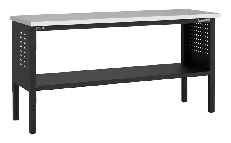 Sealey Superline PRO® Modular Workbench with Stainless Steel Worktop Adjustable Height 1830mm - APMWB72SS